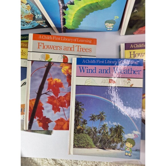 A Child's First Library Of Learning TIMELIFE Books 1988 Hardcover Set- Lot of 9 - Picture 7 of 7
